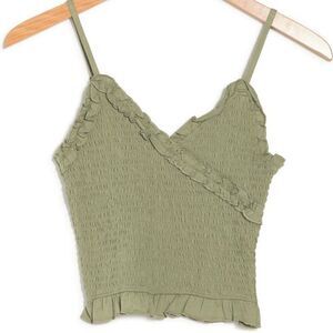 NWT Mauby smocked camisole top L